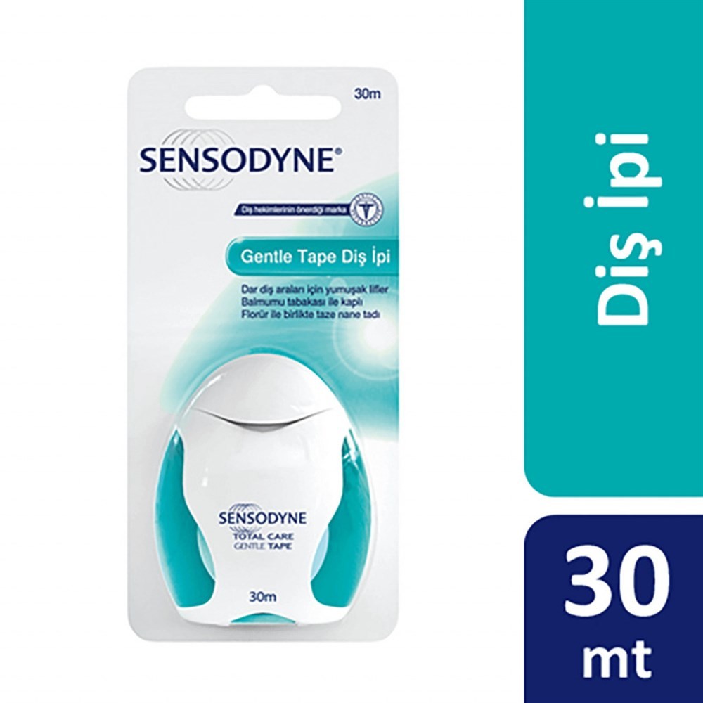 Sensodyne Diş İpi Gentle Tape 30 mt