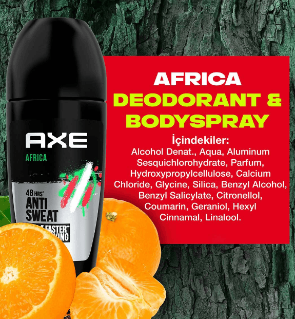 Axe Roll-on Africa 50 Ml