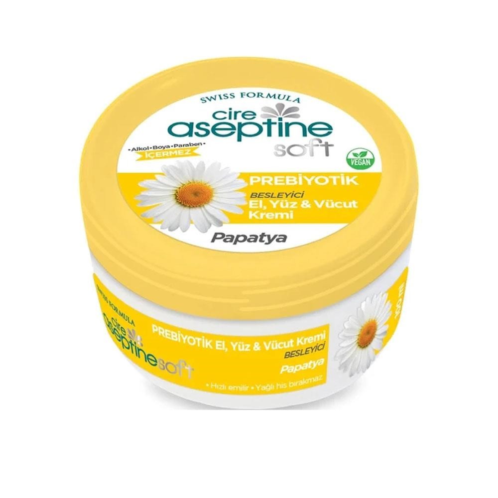 Cire Aseptine Prebiyotik Soft Krem Papatya El, Yüz ve Vücut 100 ml