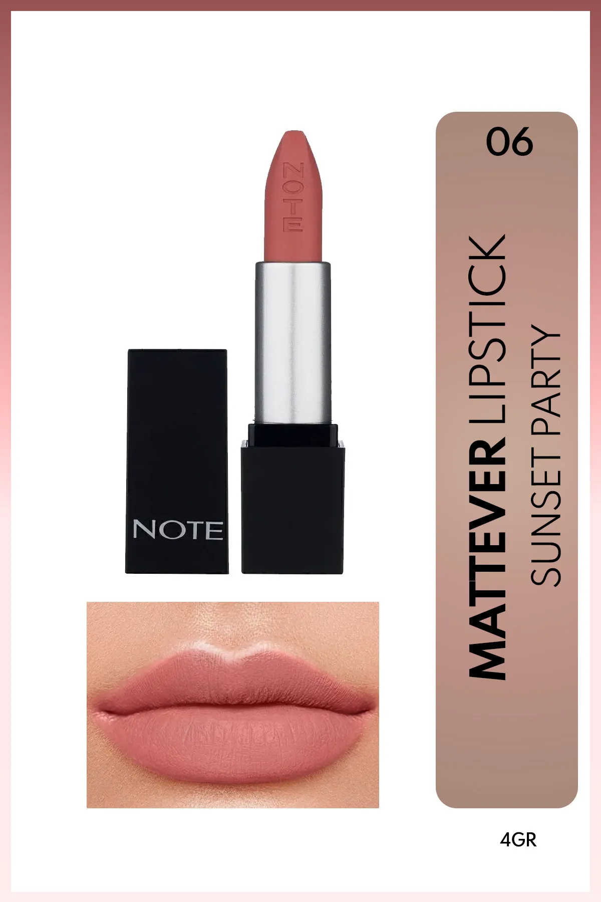 Note Lipst Note Matte Ever Lıpstıck 06 New | NOTE