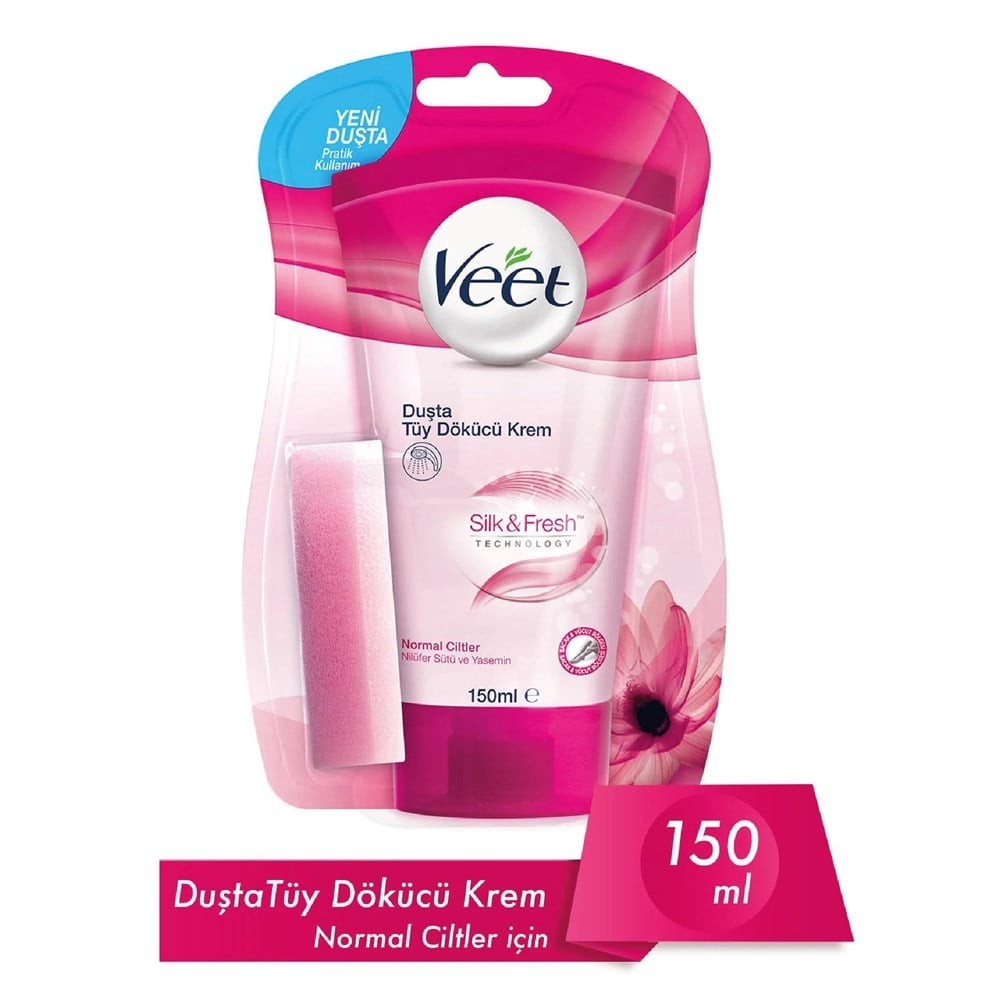 Veet Normal Ciltler İçin Tüy Dökücü Duşta Krem 150 ml