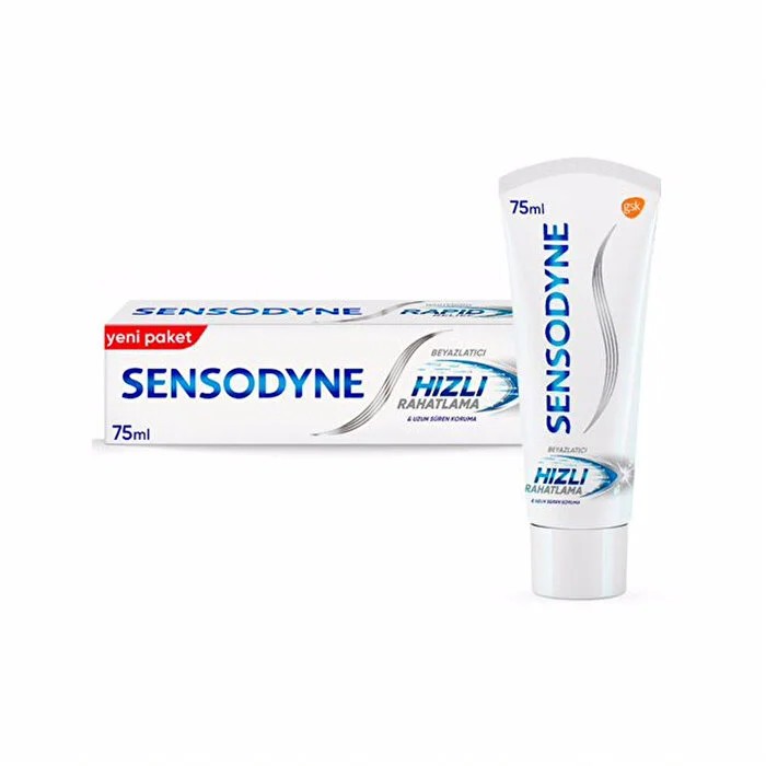 Sensodyne Diş Macunu Hızlı Rahatlatma Beyazlatıcı 75 ml
