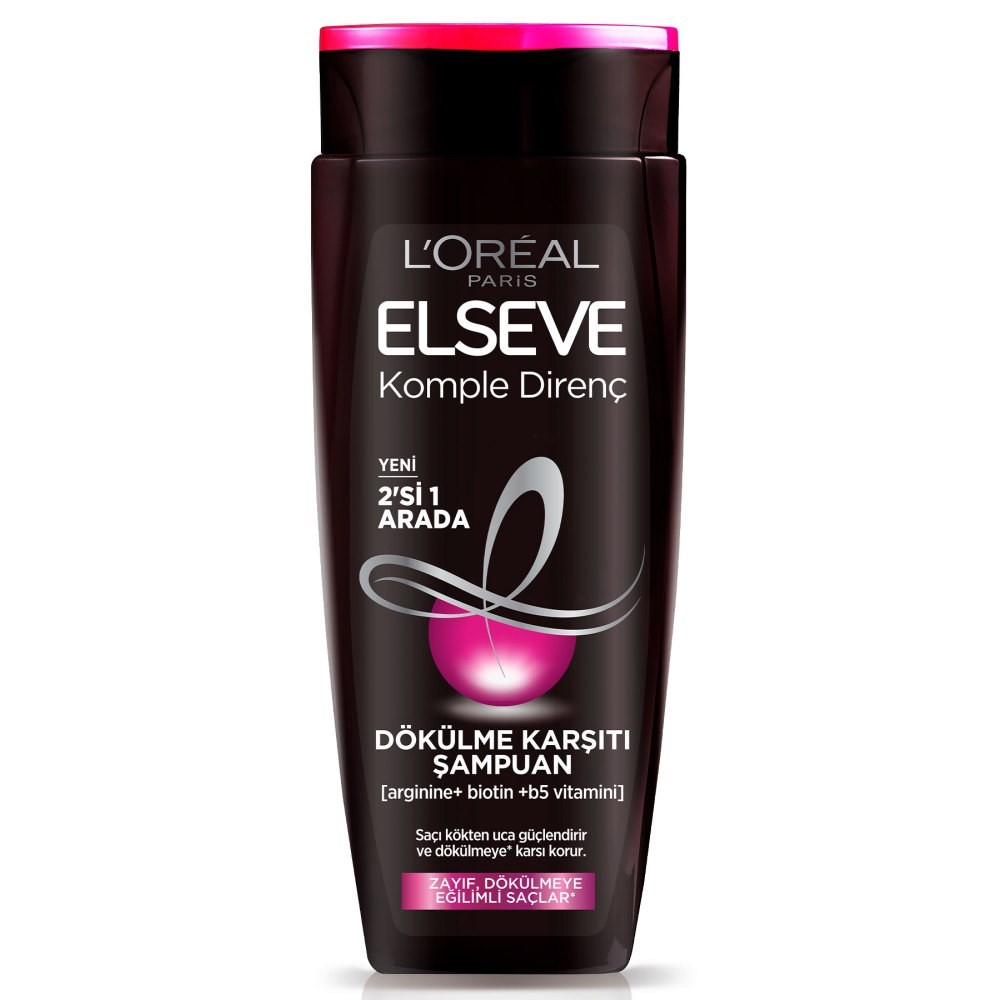 Loreal Elseve Şampuan Direnç Dökülme Karşıtı 2si 1 Arada 450 ml