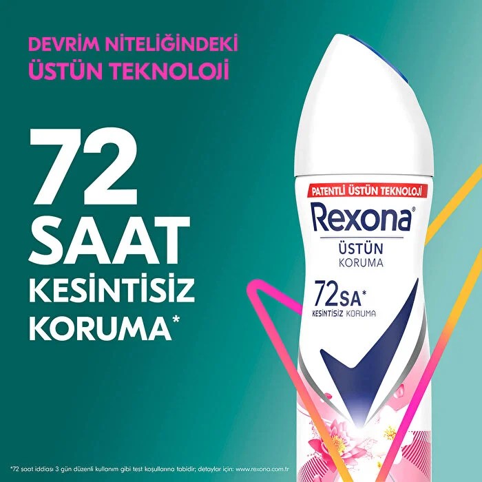 Rexona Kadın Sprey Deodorant 72h Sexy Bouquet 150ml