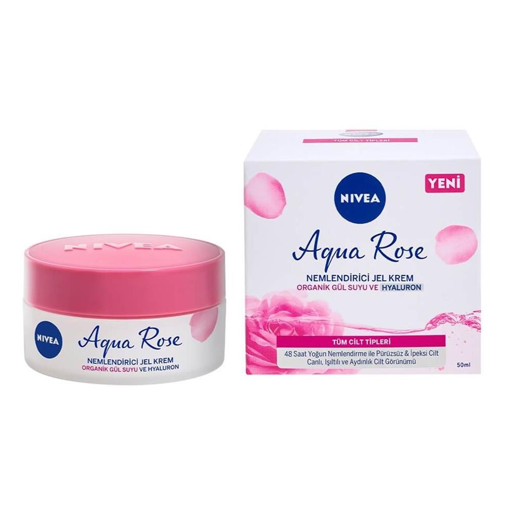 Nivea Aqua Rose Nemlendirici Jel Krem 50 ml