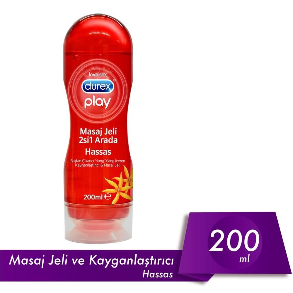 Durex Play Kayganlaştırıcı &amp; Masaj Jeli Hassas Ylang 200 ml