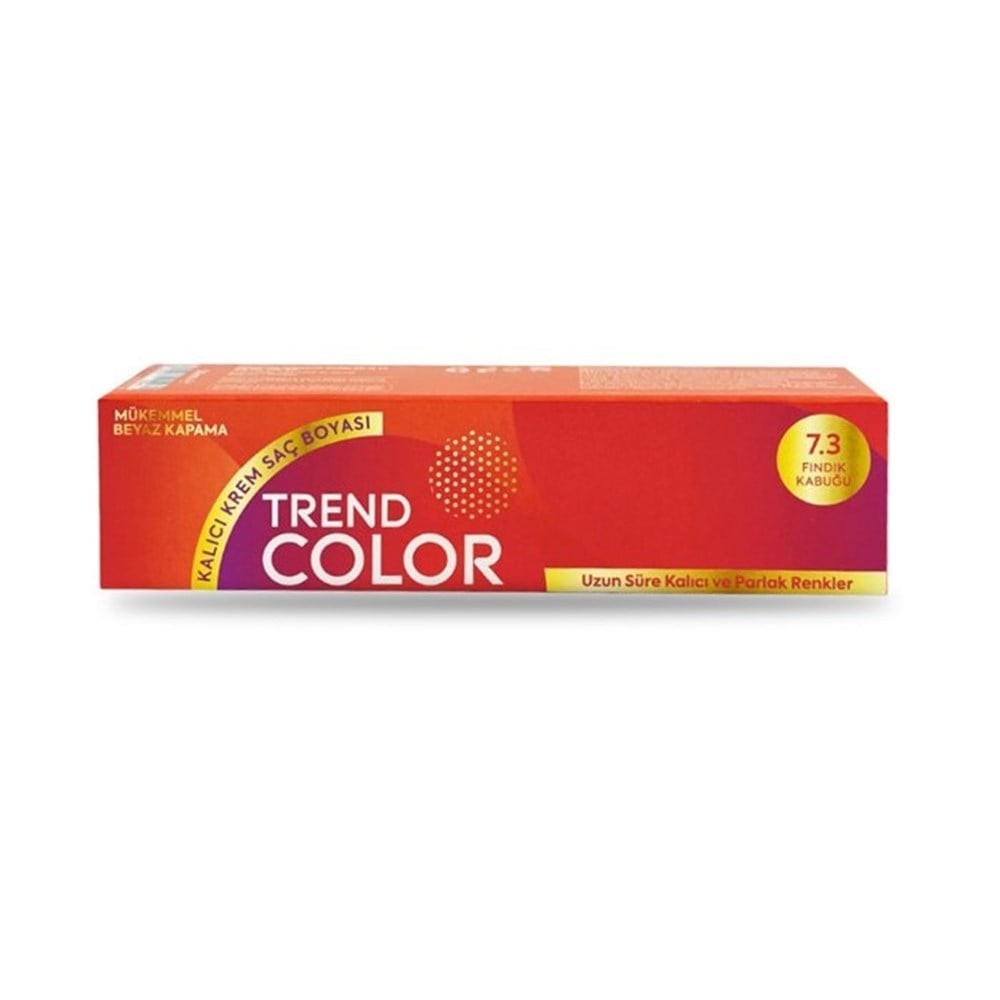 Trend Color Tüp Saç Boyası 7.3 Fındık Kabuğu 50 ml