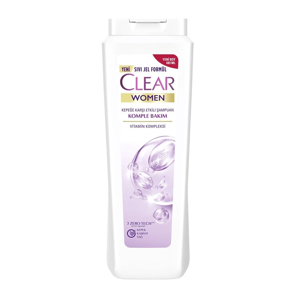 Clear Women Şampuan Komple Bakım 485 ml