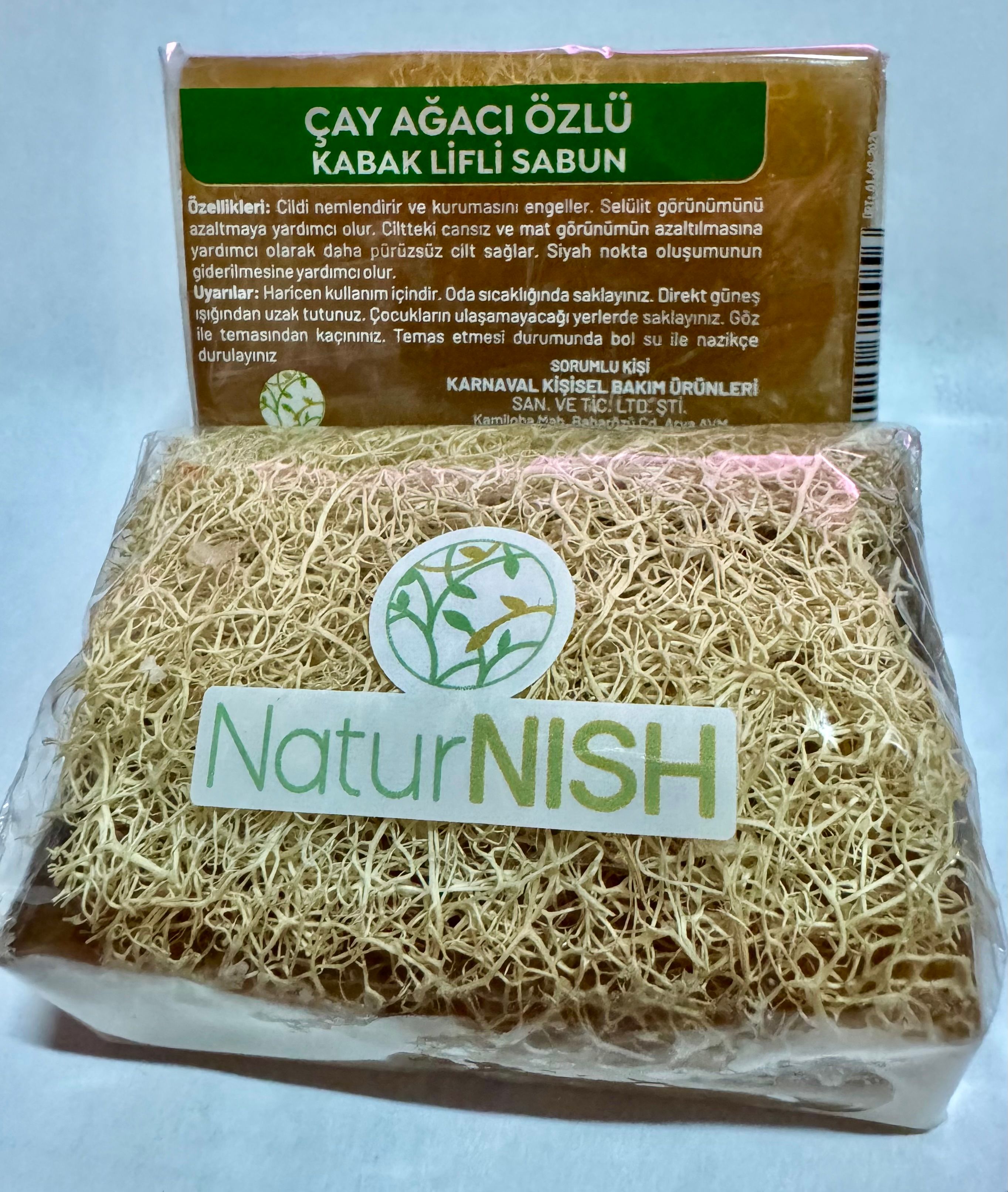 Naturnısh  Sabun 120 gr Çay Ağacı Özlü
