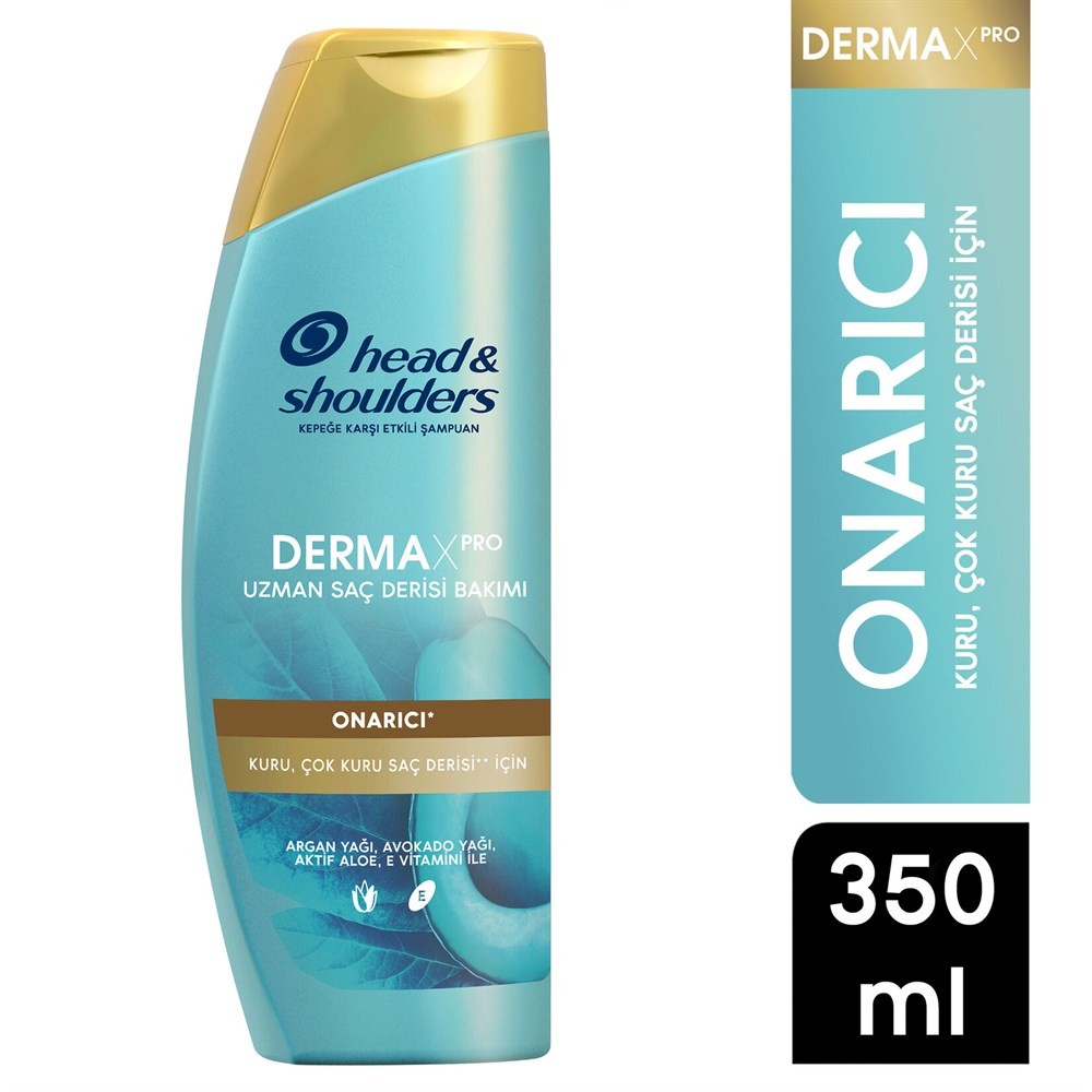 Head&Shoulders Dermaxpro Onarıcı Kepek Karşıtı Şampuan Kuru Saç Derisi İçin 350 ml