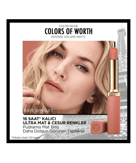 Loreal Color Riche Vol. Matte Ruj 500 Le Beıge Freedom