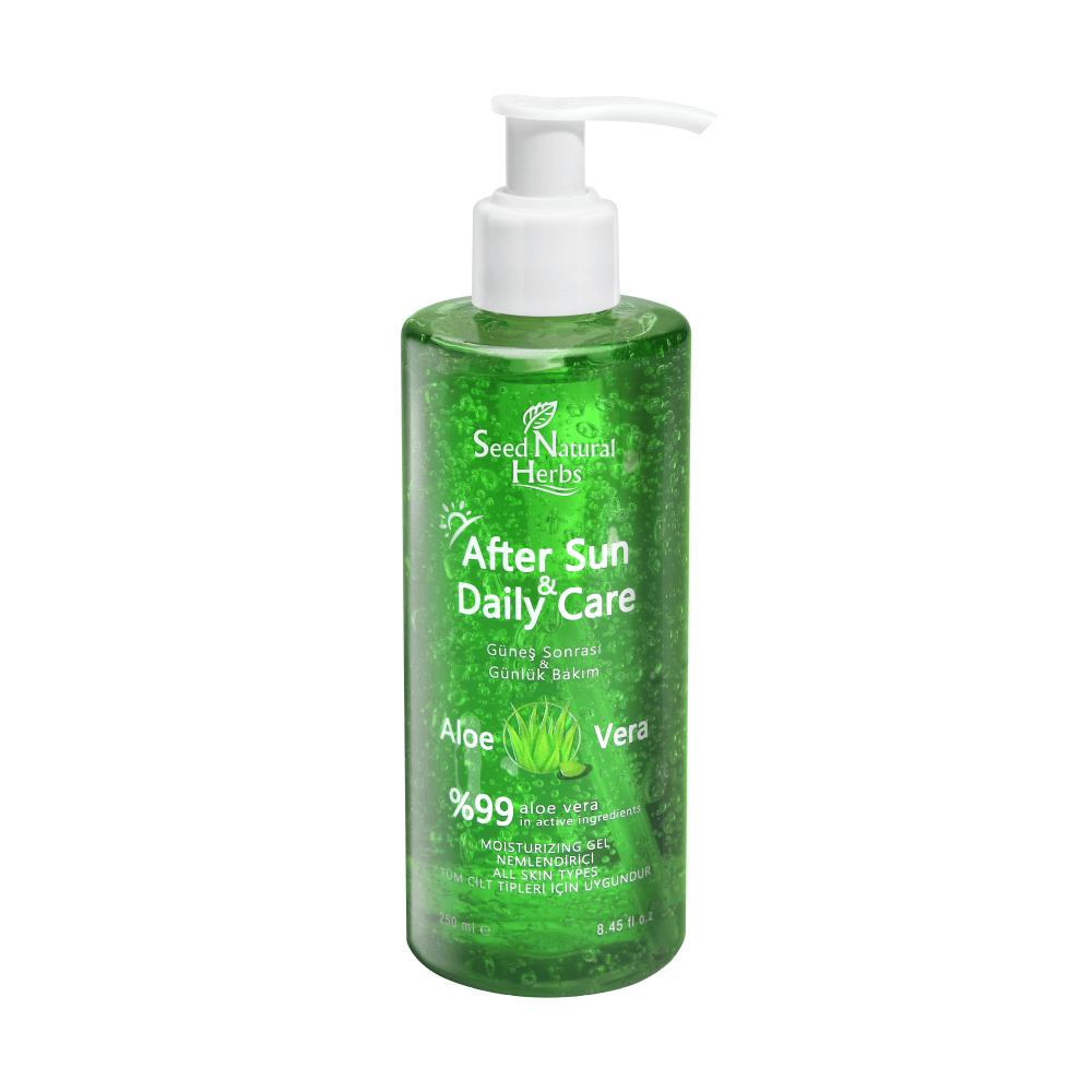 Seed Natural Herbs After Sun Güneş Jeli Aloevera Özlü 250 ml