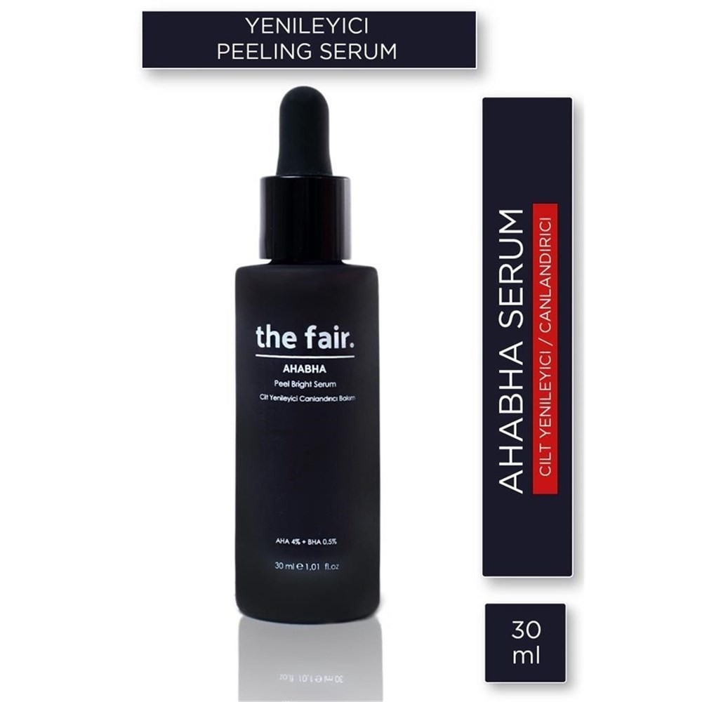 The Fair. AHA-BHA Peel Bright Yenileyici Canlandırıcı Bakım Serumu 30 ml