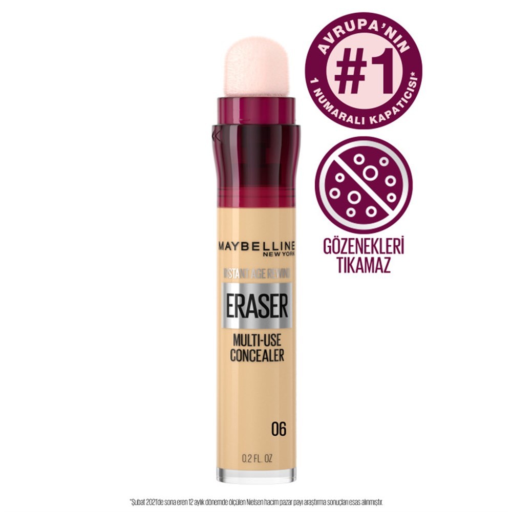 Maybelline New York Kapatıcı Instant Age Eraser Concealer 06