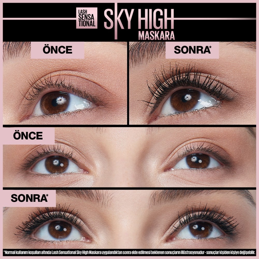 Maybelline New York Maskara Lash Sensational Sky High Waterproof Mascara