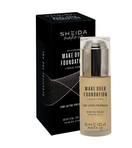 Sheida 4K MAKE UP MEGA Liquid FOUNDATION +Spf30 No:L050