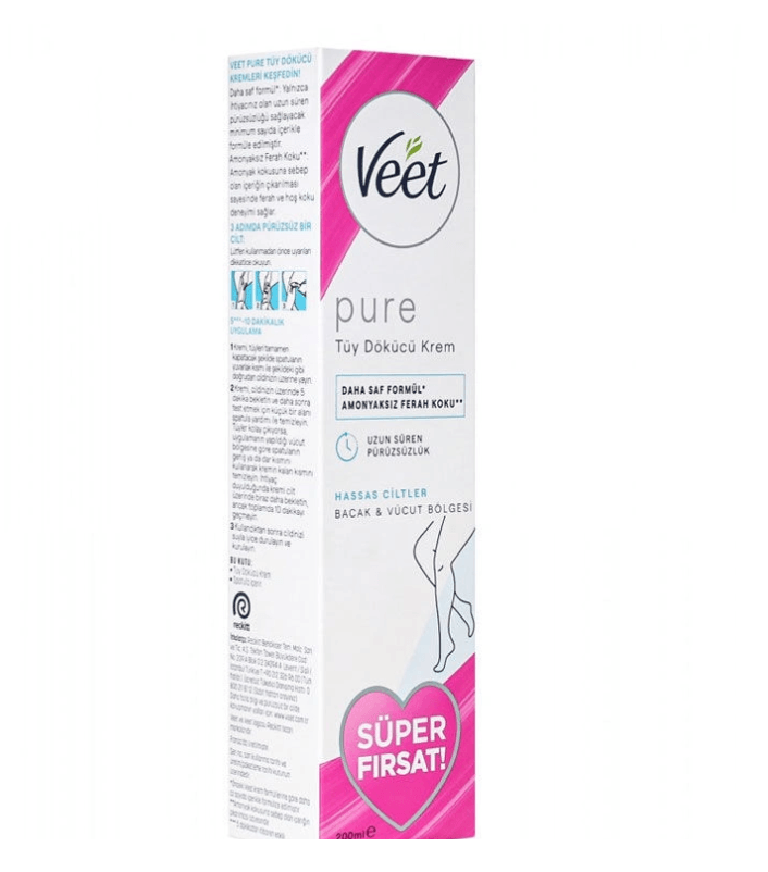 Veet Tüy Dökücü Krem Hassas Ciltler İçin 200 ml.