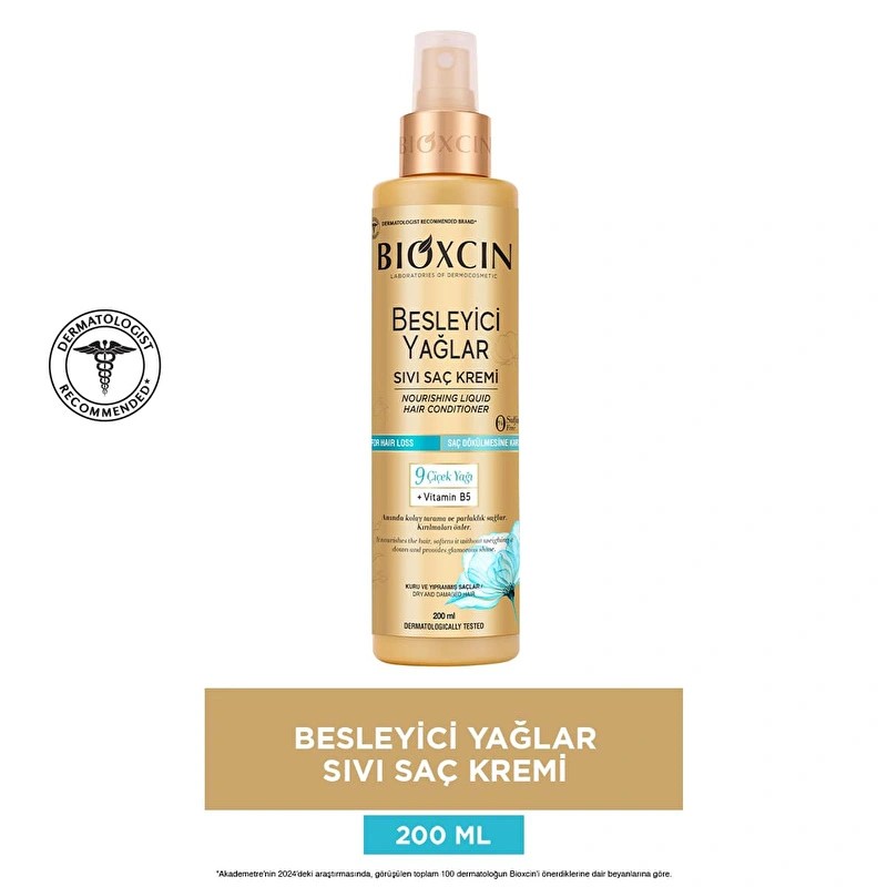 Bioxcin Besleyici Yağlar Sıvı Saç Kremi 200 ml