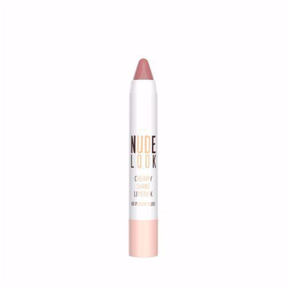 Golden Rose Nude Look Creamy Shine Lipstick No:03 Peachy Nude