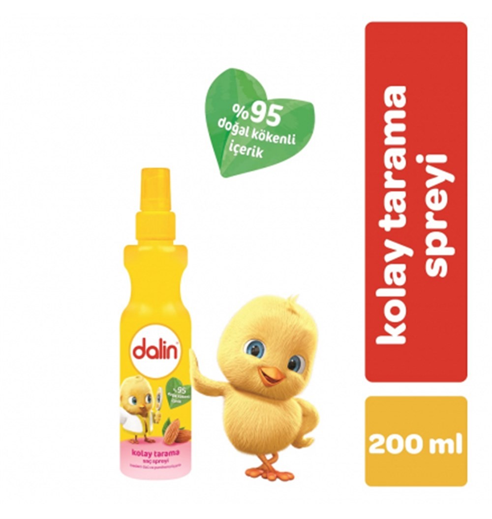 Dalin Kolay Tarama Spreyi Badem Özlü 200 ml