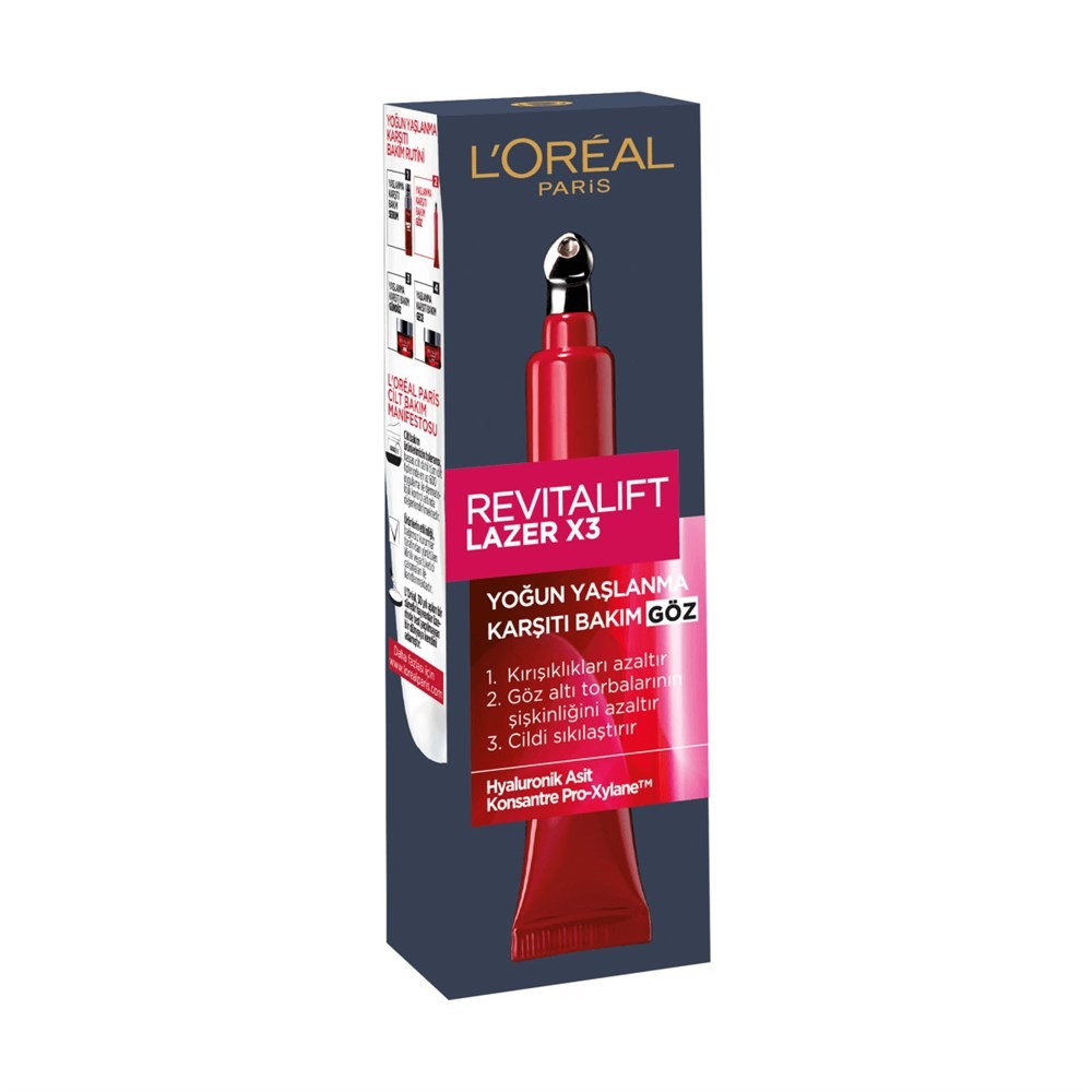 Loreal Paris Dermo Exp De Revitalift Laser Eye Yaşlanma Karşıtı Göz Kremi T15