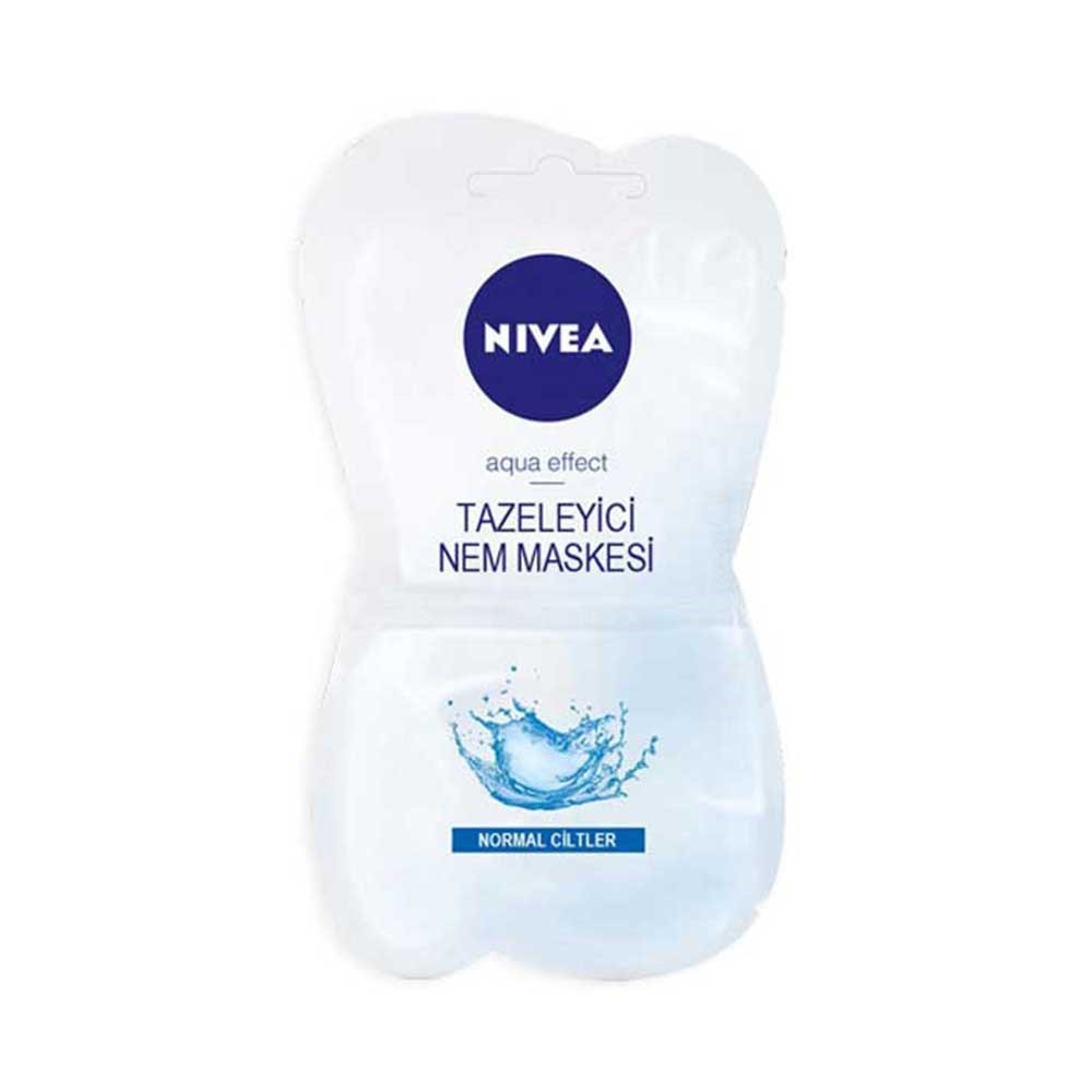 Nivea Nem Maskesi - Aqua Effect Normal Ciltler İçin Tazeleyici Etki 15 ml