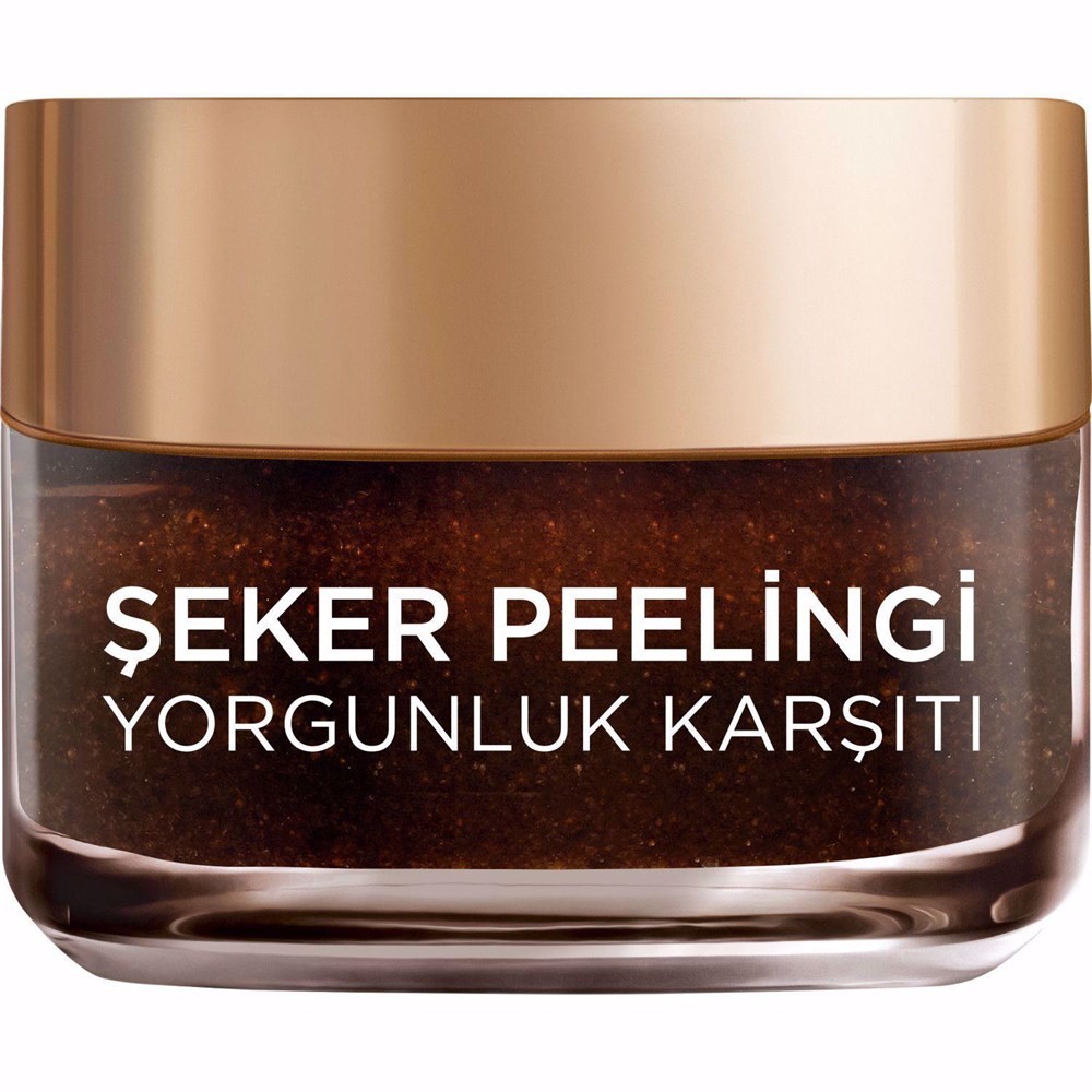 Loreal Paris Şeker Peelingi Kahveli Yorgunluk Karşıtı 50 ml