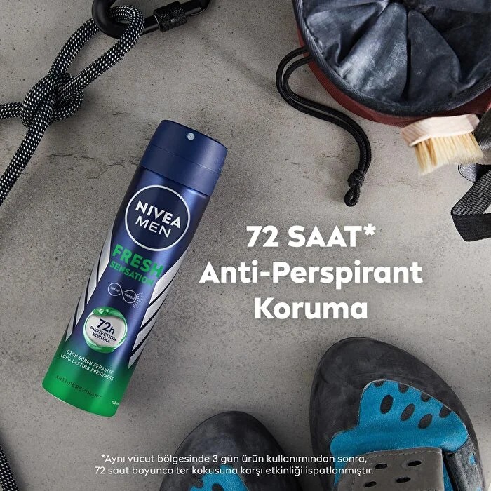 Nivea Men Fresh Sensation Erkek Sprey Deodorant 150 ml
