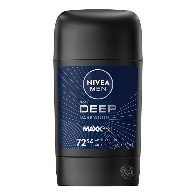 Nivea Men Stick Roll- On Erkek Deodorant Deep Dimension Aktif Karbon 50 ml