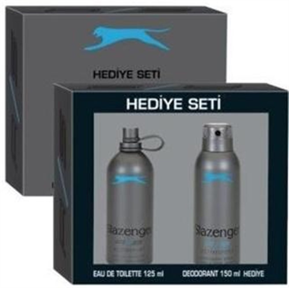 Slazenger Edt+Deo Kofre Active Sport Mavi 125 ml