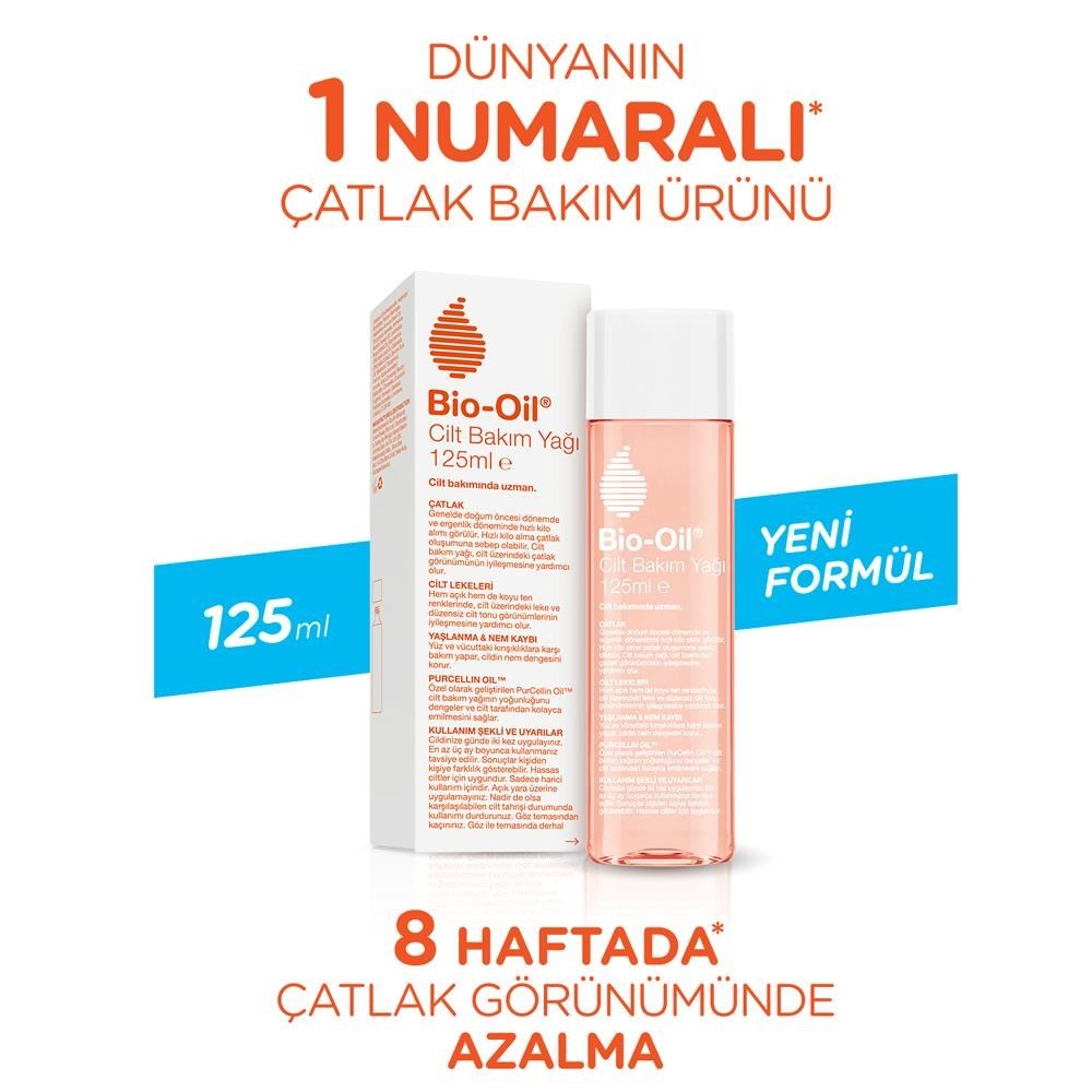 Bio-Oil Cilt Bakım Yağı Çatlak Karşıtı &amp; Nemlendirici Etki 125 ml