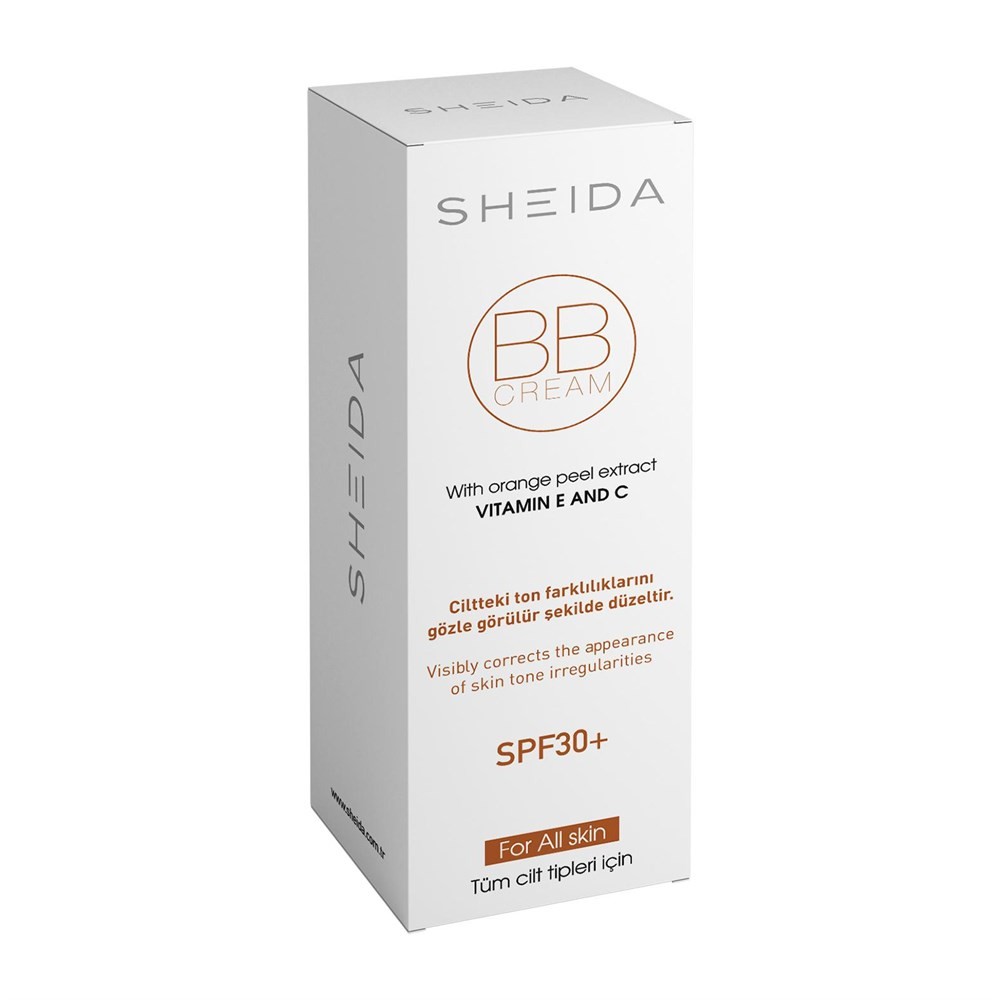 Sheida BB Krem Koyu Renk BB Dark Professional + Spf15 50 ml