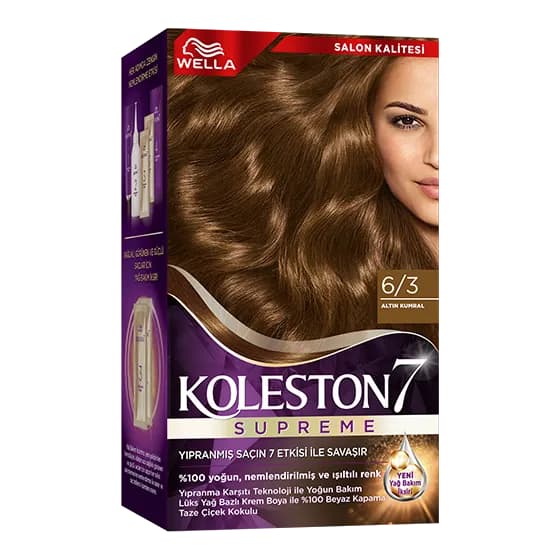 Wella Koleston Supreme Saç Boyası 6/3 Altın Kumral