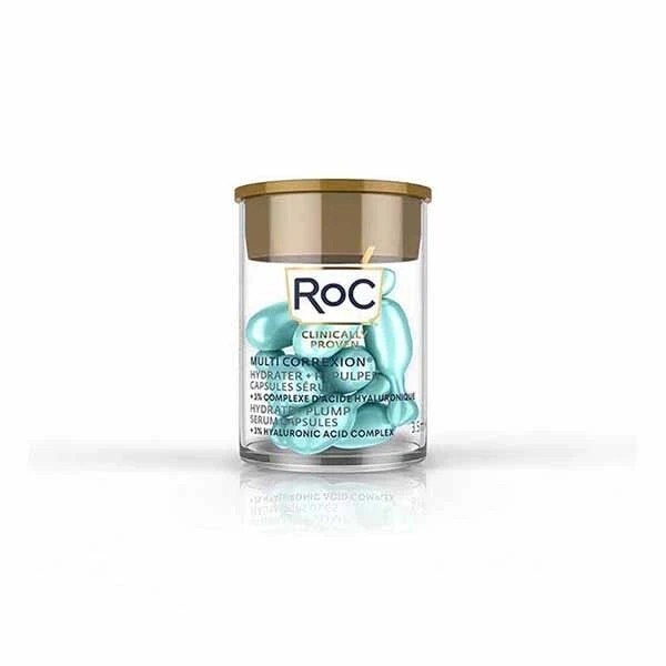 ROC MULTI CORREXION HYDRATE + PLUMP SERUM CAPSULES 10 CT