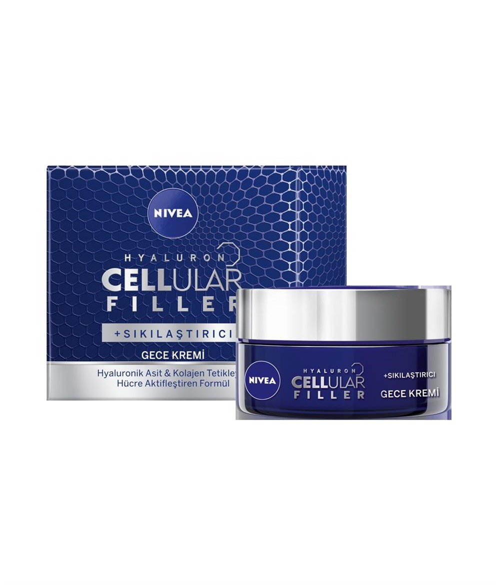 Nivea Gece Kremi - Sıkılaştırıcı &amp; Cilt Gençleştirici Etki 50 ml