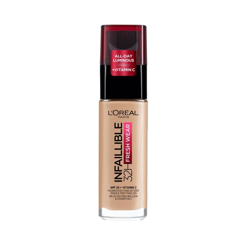 Loreal Paris Face Infailible Fondöten 125 Natural Rose