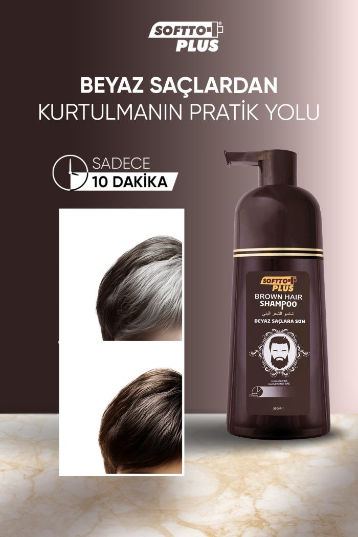 Soft To Plus Kahverengi Şampuan 350ml