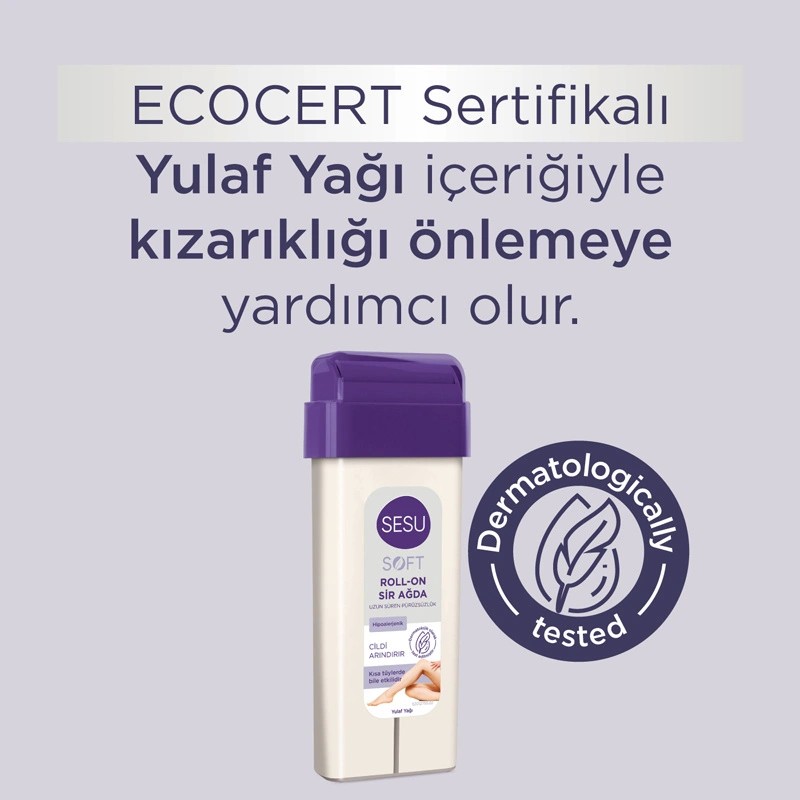 Sesu Soft Roll-On Sir Ağda 100 ml
