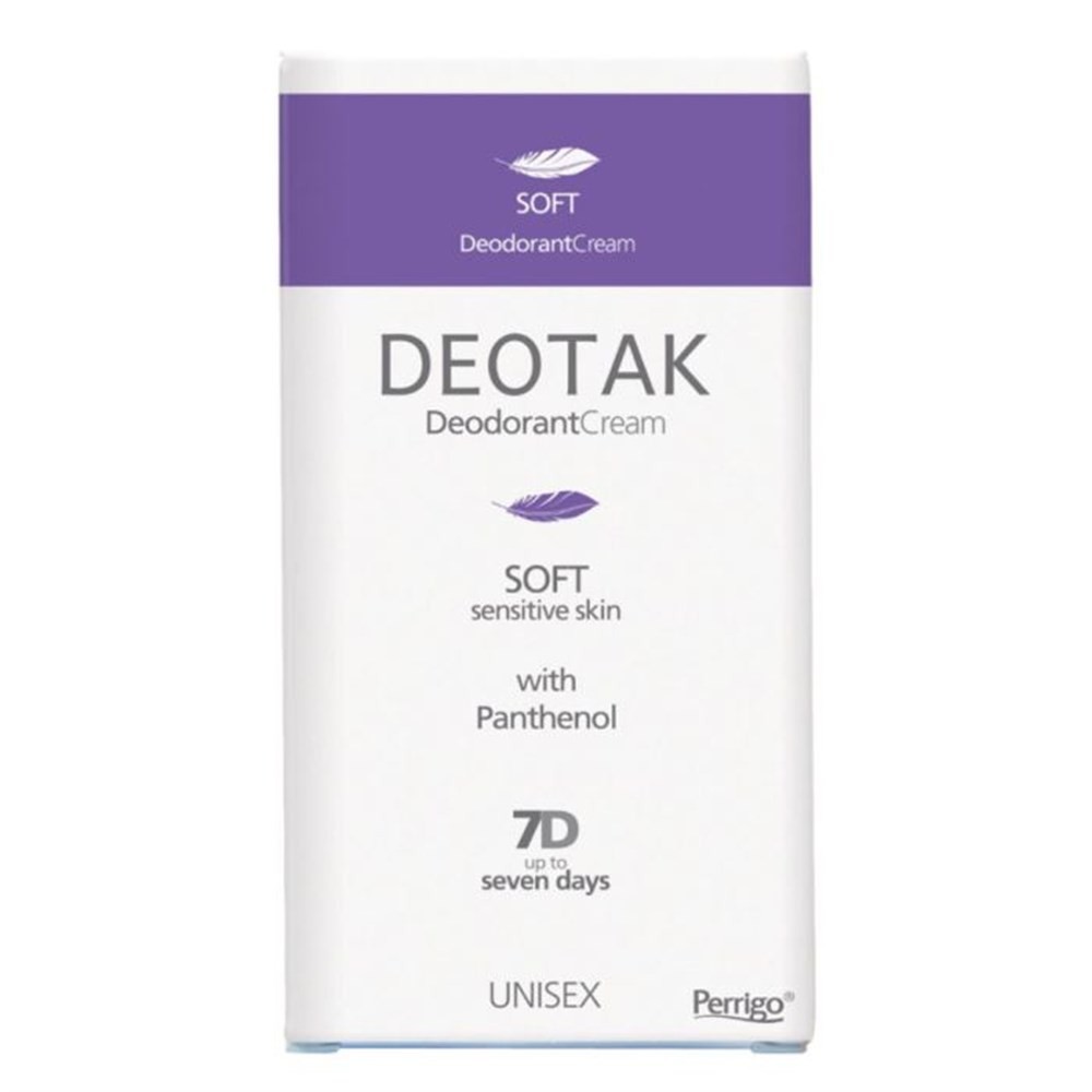 Deotak Pantenol Soft Krem Deodorant 50 ml