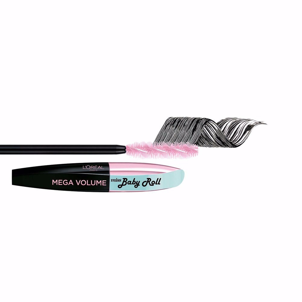Loreal Paris Mega Volume Miss Baby Roll Mascara 01 Black