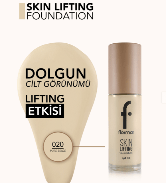 Flormar Skin Lıftıng Fondoten 20 Pure Beıge