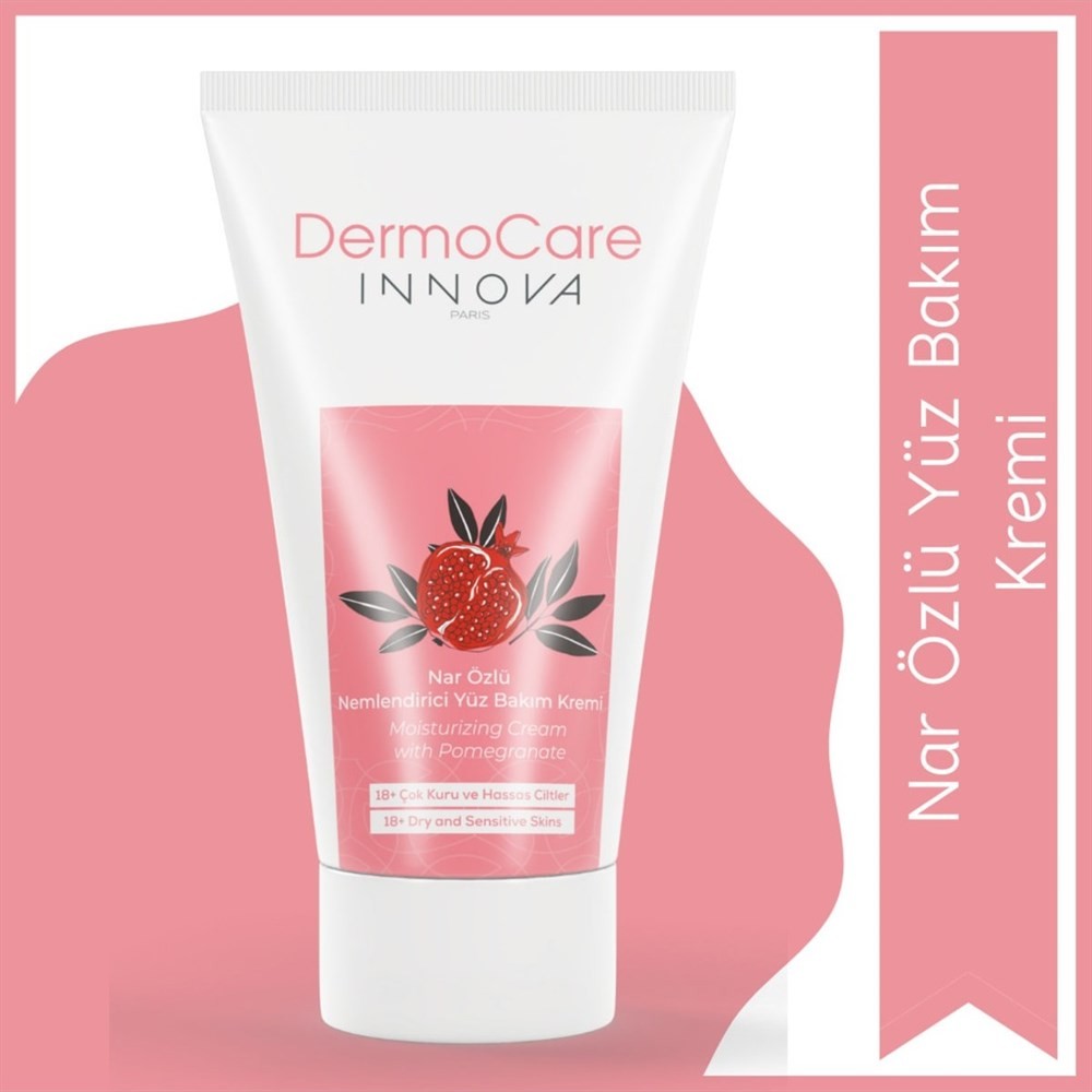 Dermocare Yüz Bakım Kremi - Nar Cream Aşırı Kuru Ciltler İçin 50 ml