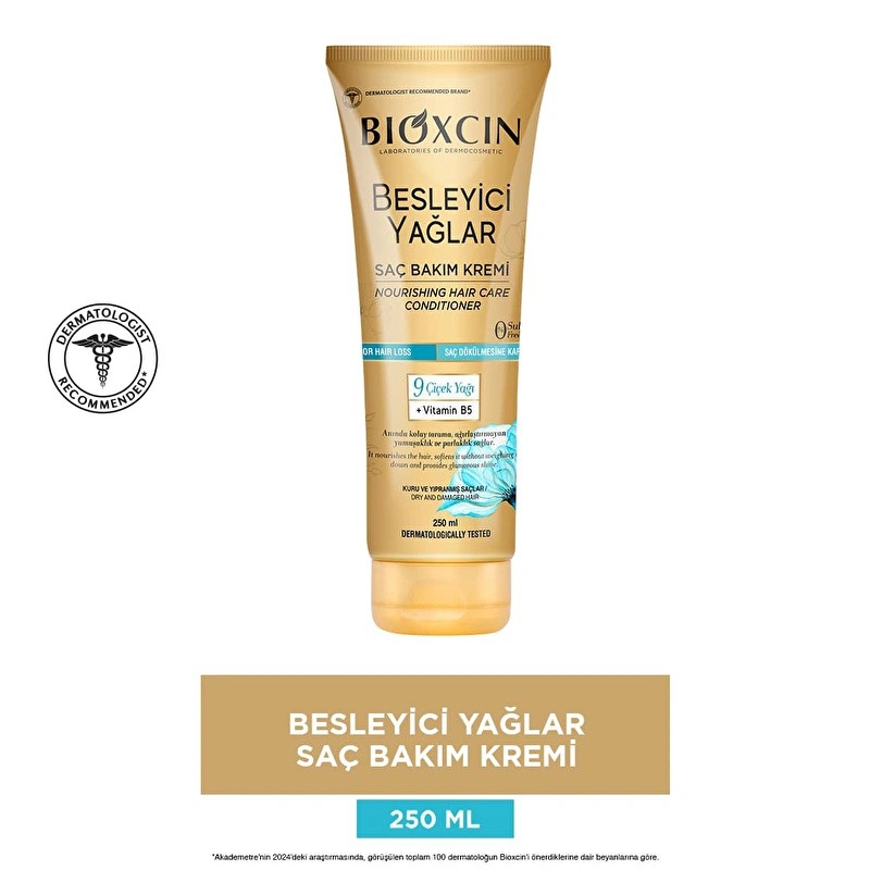 Bioxcin Besleyici Yağlar Saç Bakım Kremi 250 ml