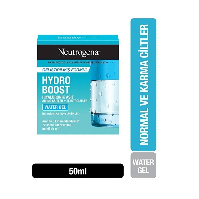 Neutrogena Yüz Kremi Hydro Boost Water gel Nemlendirici Normal Ciltler İçin 50 ml