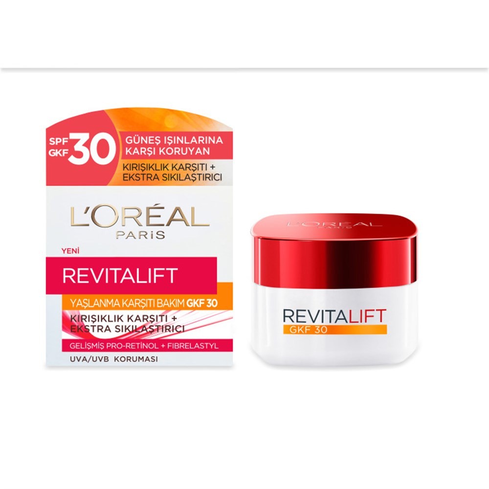 Loreal Paris Gündüz Bakım Kremi Revitalift +Spf30 Yaşlanma Karşıtı Etki 50ml