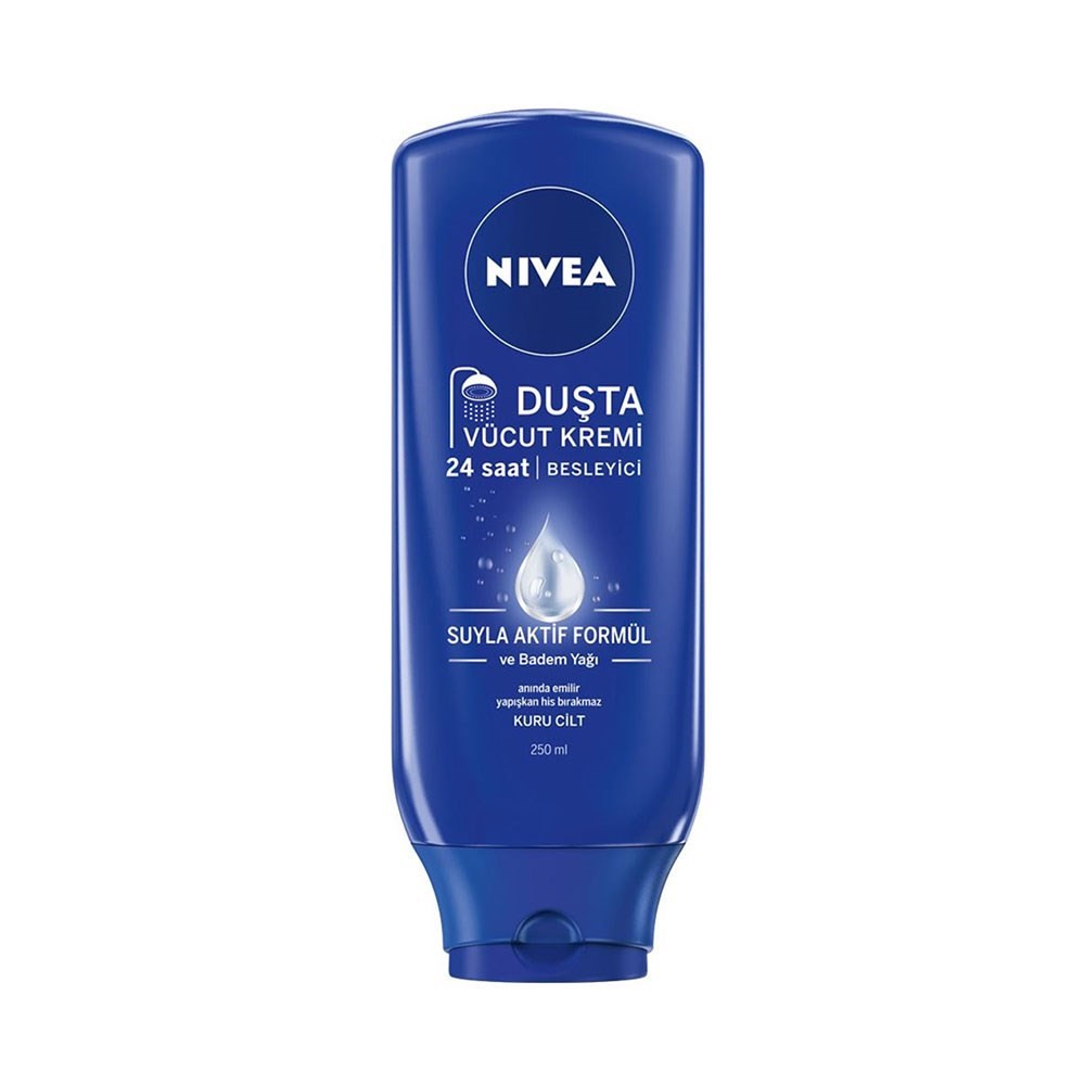 Nivea Body Duşta Vücut Kremi - Nemlendirici Etki 250 ml