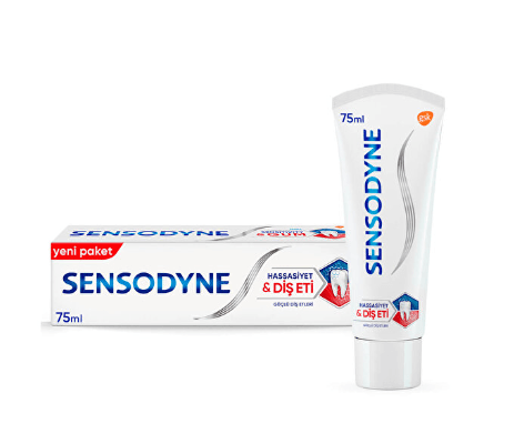 Sensodyne Hassasiyet & Diş Eti güçlü Diş Eti Beyazlatıcı 75 ml