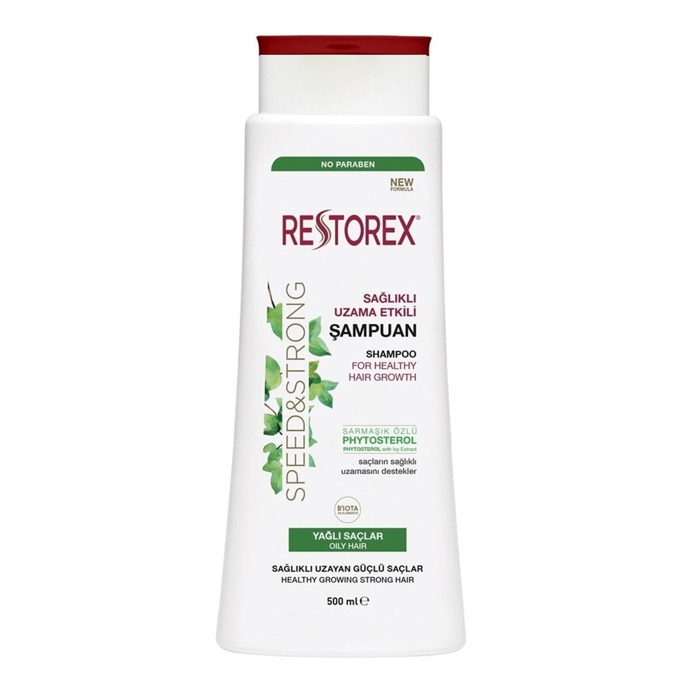 Restorex Speed Strong Arındırıcı Şampuan İnce Telli Yağlı Saçlar için 500 ml