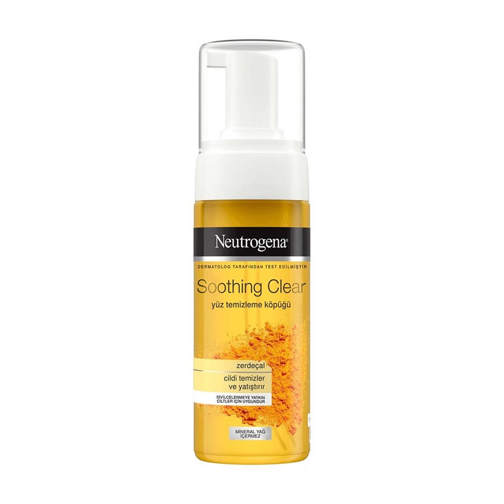 Neutrogena Yüz Temizleme Köpüğü Soothing Clear 150 ml