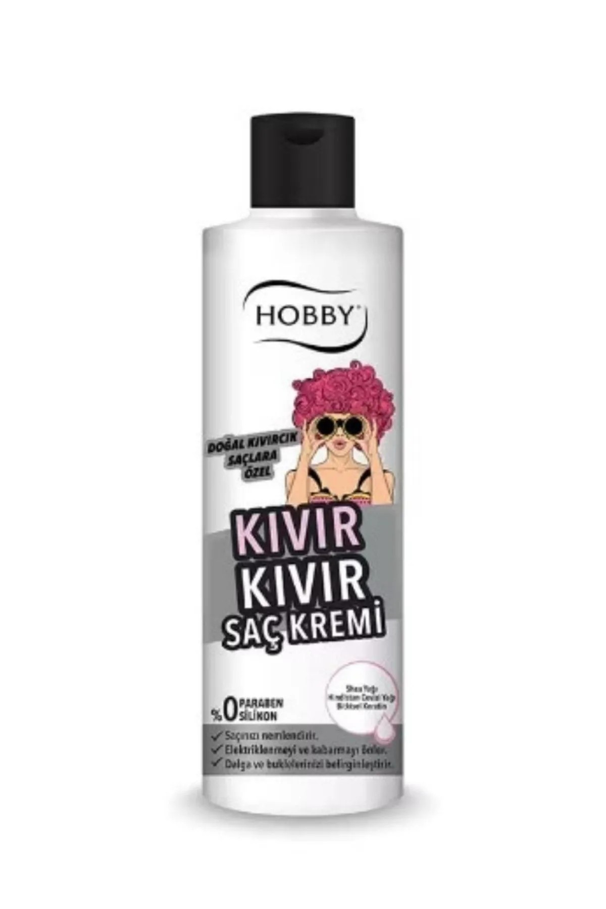Hobby Saç Kremi 230 ml Kıvır Kıvır